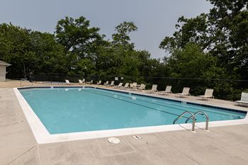 Pool with sundecks